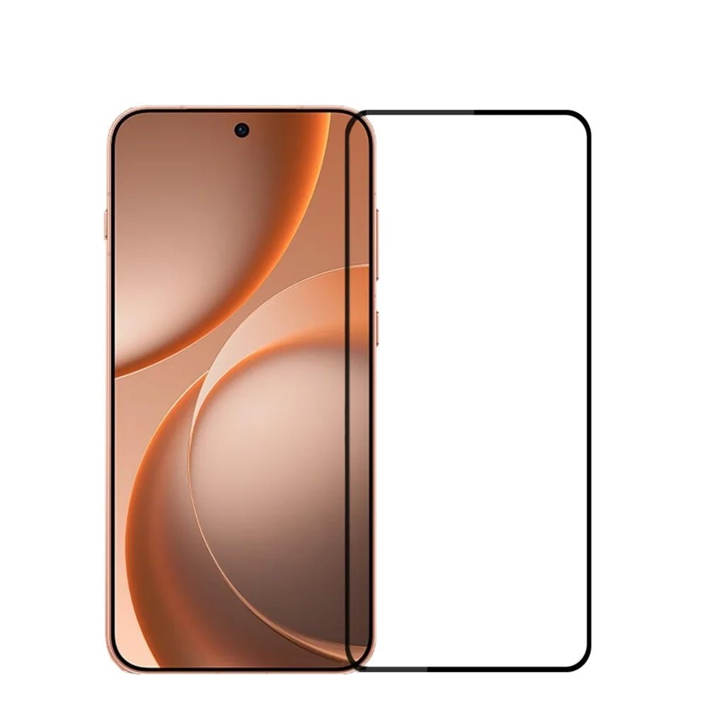 PINWUYO for Oppo Find X9s 5G Tempered Glass Film  JK Series-2 9H Full Glue Full Screen Protector - Black - 1