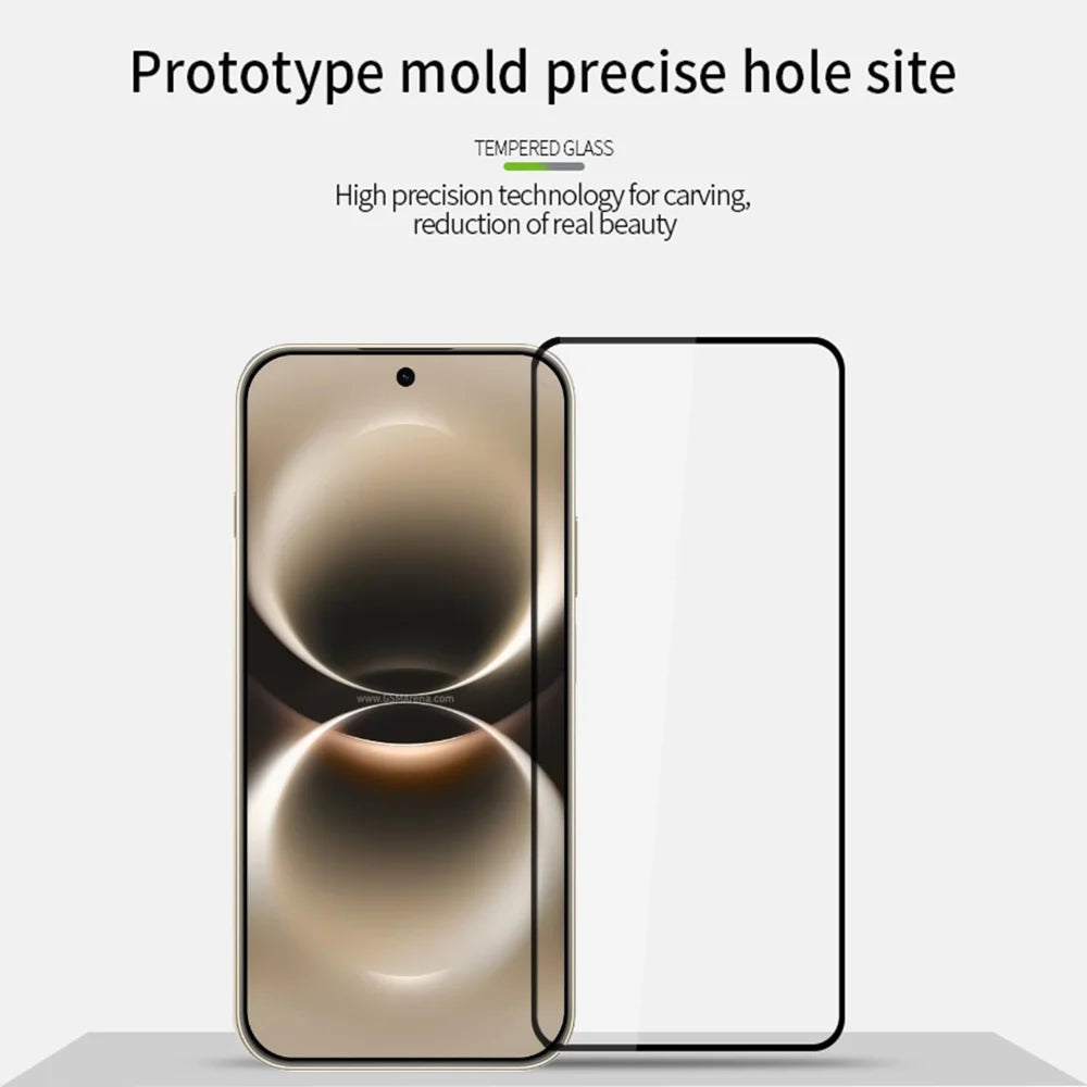 PINWUYO for Huawei nova 15 Max Tempered Glass Film  JK Series-2 9H Full Glue Full Screen Protector - Black - 3