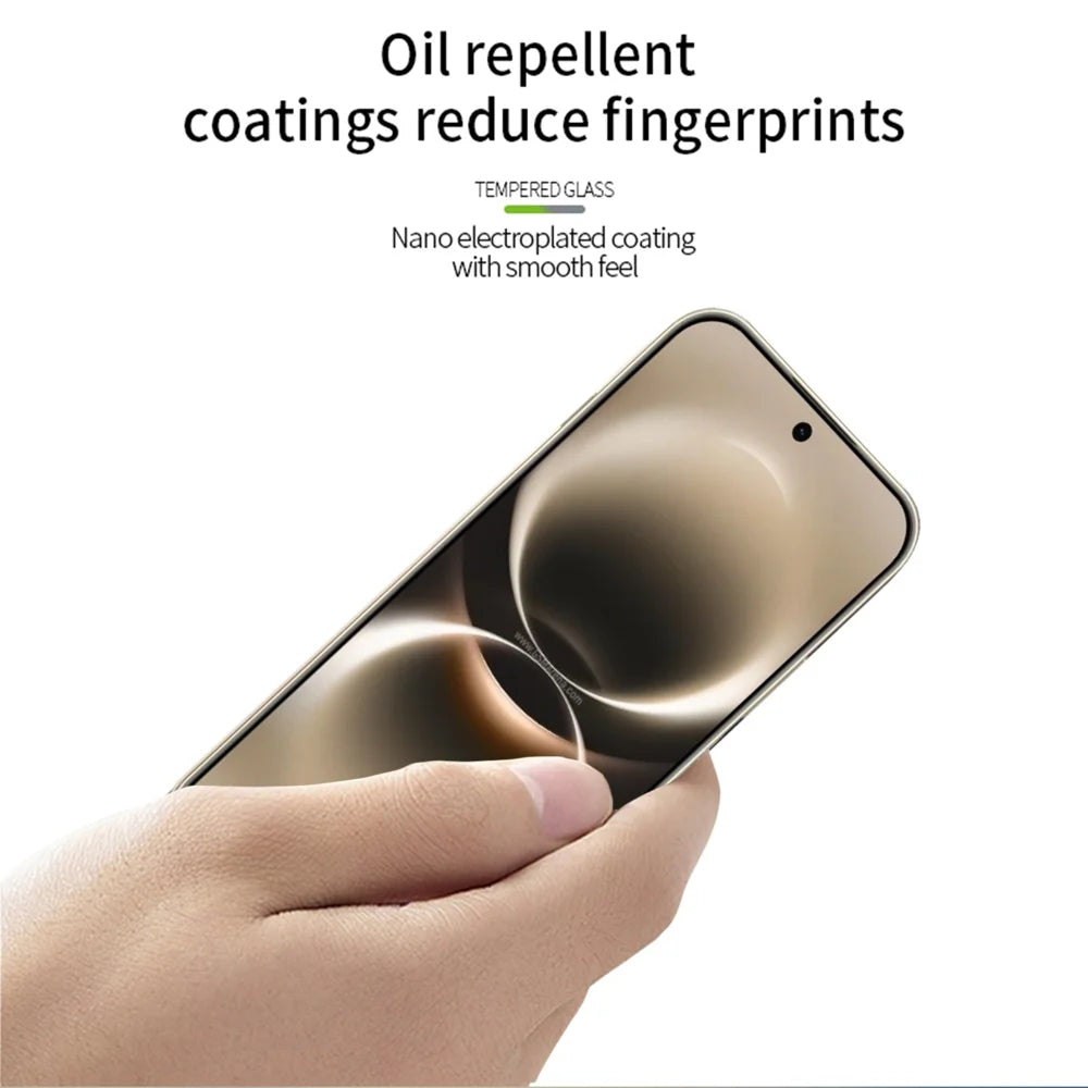 PINWUYO for Huawei nova 15 Max Tempered Glass Film  JK Series-2 9H Full Glue Full Screen Protector - Black - 4