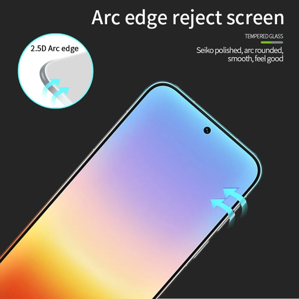 PINWUYO for Huawei Pura 90 Pro Max Tempered Glass Film  JK Series-2 9H Full Glue Full Screen Protector - Black - 2