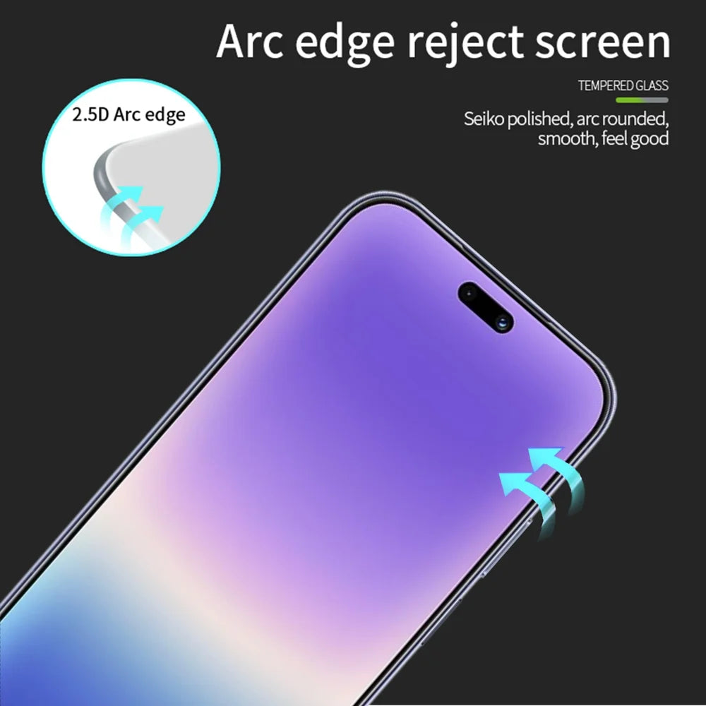 PINWUYO for Huawei Pura 90 Tempered Glass Film  JK Series-2 9H Full Glue Full Screen Protector - Black - 2