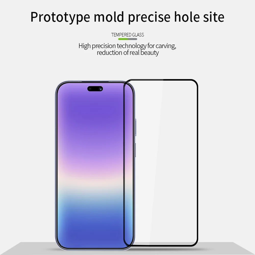 PINWUYO for Huawei Pura 90 Tempered Glass Film  JK Series-2 9H Full Glue Full Screen Protector - Black - 3