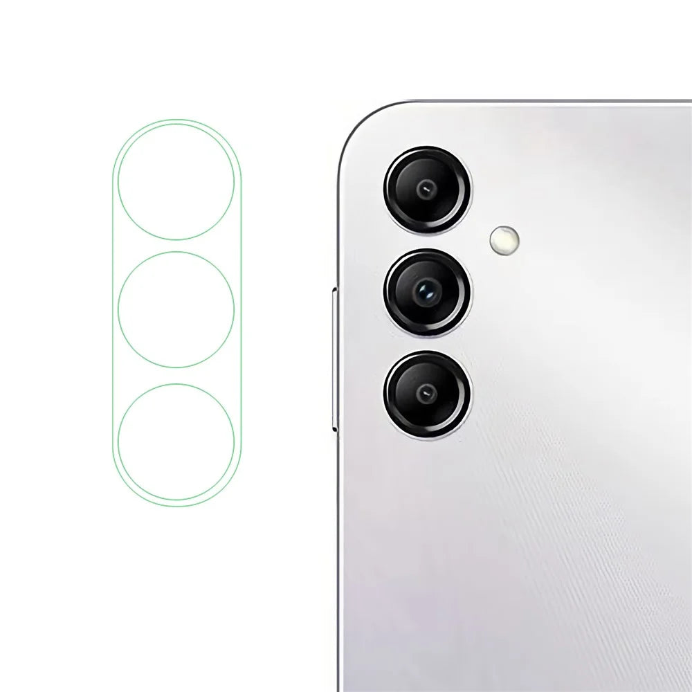For Samsung Galaxy A14 5G / A14 4G Anti-Scratch Camera Lens Protector Tempered Glass Clear Anti-Dust Rear Lens Guard Film - 1