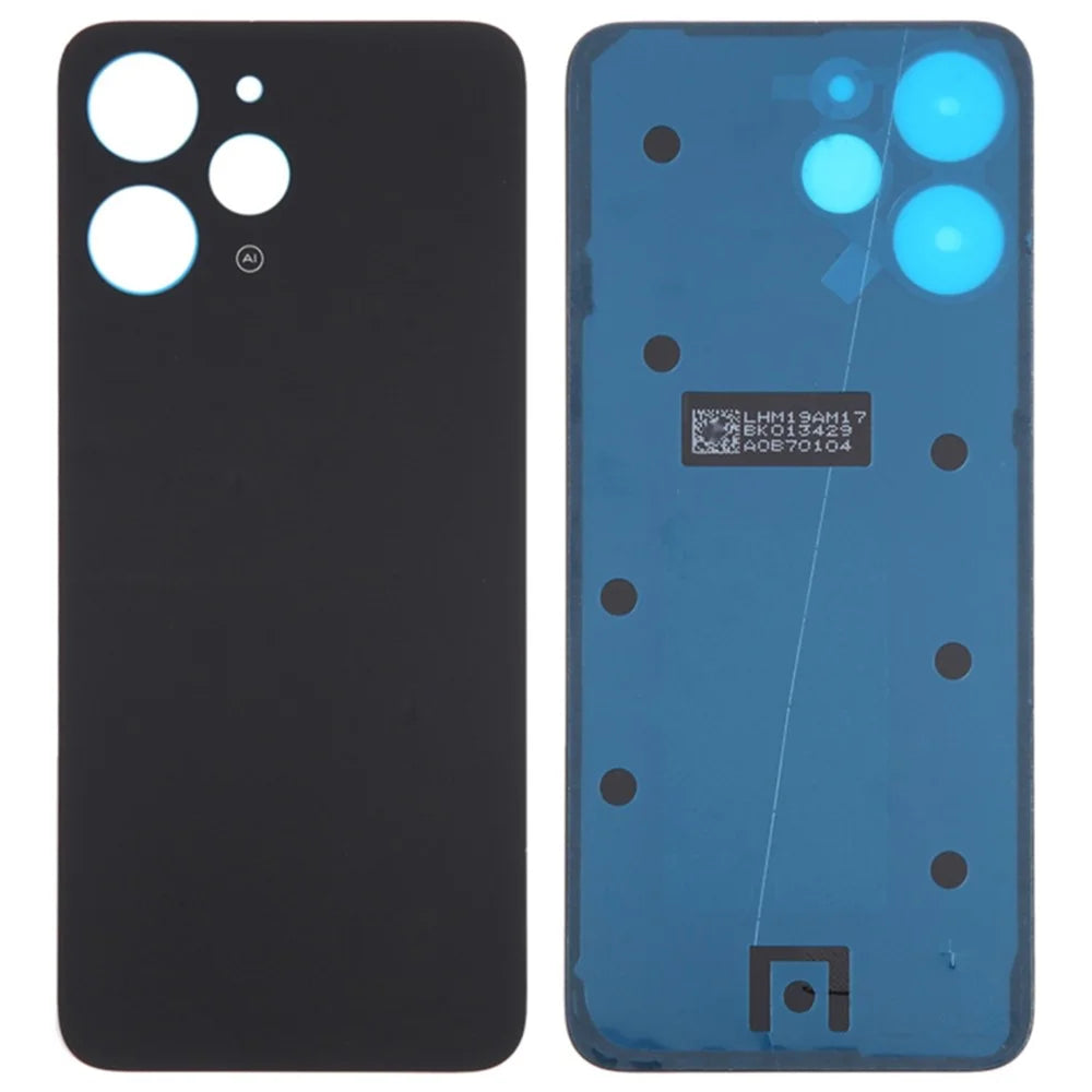 For Xiaomi Redmi 12 4G Back Battery Housing Cover Replacement (without Logo) - Black - 1