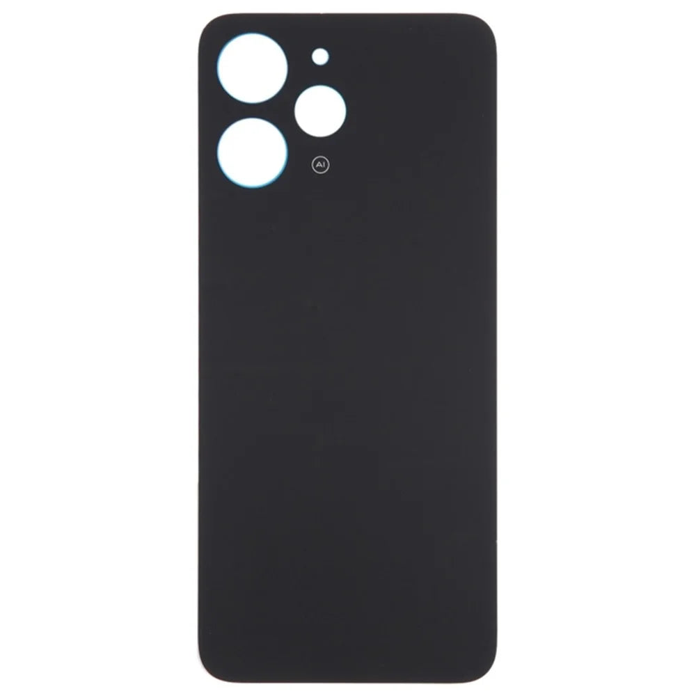 For Xiaomi Redmi 12 4G Back Battery Housing Cover Replacement (without Logo) - Black - 2