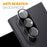 NORTHJO 2Pcs For Samsung Galaxy Z Fold8 Ultra Full Coverage Camera Lens Protector Silk Printing 3D Clear Tempered Glass Lens Film - Black - 3