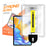 For Honor Pad 8 Screen Protector Arc Edge Tempered Glass Film with Auto Dust-free Installation Tool (NOT Complete Covering) - Transparent - 1