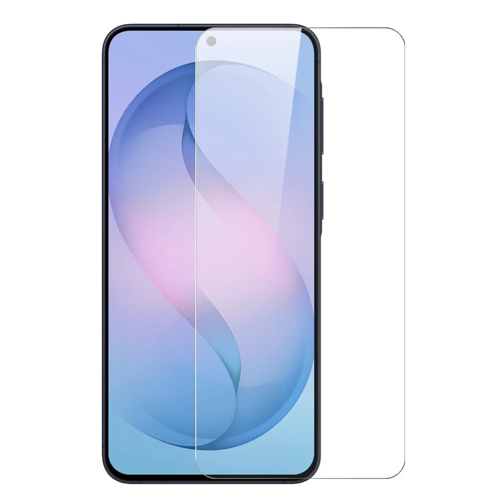 NORTHJO A+ 2Pcs For Samsung Galaxy S26 FE Tempered Glass Screen Protector 0.3mm 2.5D HD Film (NOT Complete Covering) - Transparent - 2
