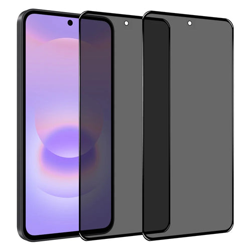 NORTHJO 2Pcs A++ For Samsung Galaxy A27 5G Privacy Screen Protector High Aluminium-Silicon Glass 0.3mm Full Covering Anti Spy Film - 1