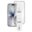 ZGA for iPhone 17 Screen Protector 3D Full Coverage HD High Aluminum-silicon Glass Film with Dust-Free Installation Tool - Transparent with Black Edge - 1