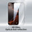 ZGA for iPhone 17 Screen Protector 3D Full Coverage HD High Aluminum-silicon Glass Film with Dust-Free Installation Tool - Transparent with Black Edge - 3