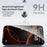 ZGA for iPhone Air Screen Protector 3D Full Coverage HD High Aluminum-silicon Glass Film with Dust-Free Installation Tool - Transparent with Black Edge - 6