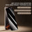 ZGA for iPhone 17 Pro Anti-spy Screen Protector 3D Full Coverage Anti-static High Aluminum-Silicon Glass Film - Black - 2