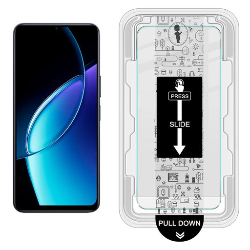 IMAK H Series For vivo Y6t 5G  /  Y60 5G  /  Y60m 5G Tempered Glass Screen Protector Film with Dust-free Installation Tool - Transparent - 2
