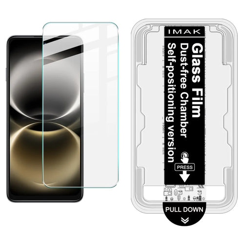 IMAK H Series For Huawei Enjoy 90m Plus Tempered Glass Screen Protector Film with Dust-free Installation Tool - Transparent - 1