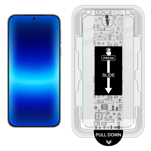 IMAK H Series For Huawei Pura 90s Pro 5G / Pura 90 Pro Tempered Glass Screen Protector Film with Dust-free Installation Tool - Transparent - 2