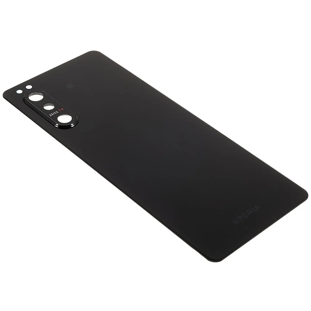 For Sony Xperia 5 II OEM Battery Housing with Adhesive Sticker + Camera Lens Cover - Black - 5
