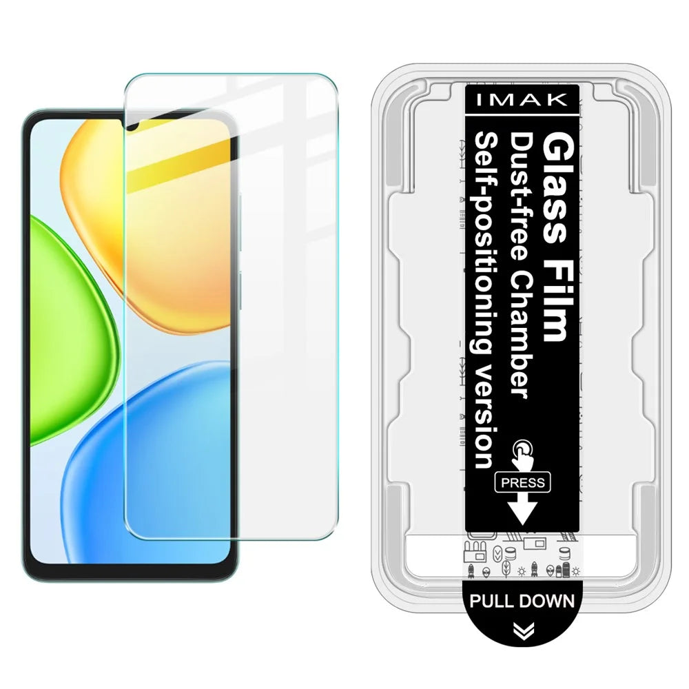 IMAK H Series For Honor Play 80 5G Tempered Glass Screen Protector Film with Dust-free Installation Tool - Transparent - 7