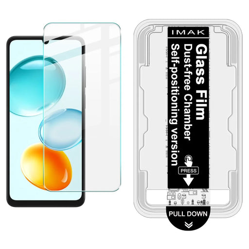 IMAK H Series For Honor Play11C 5G Tempered Glass Screen Protector Film with Dust-free Installation Tool - Transparent - 1