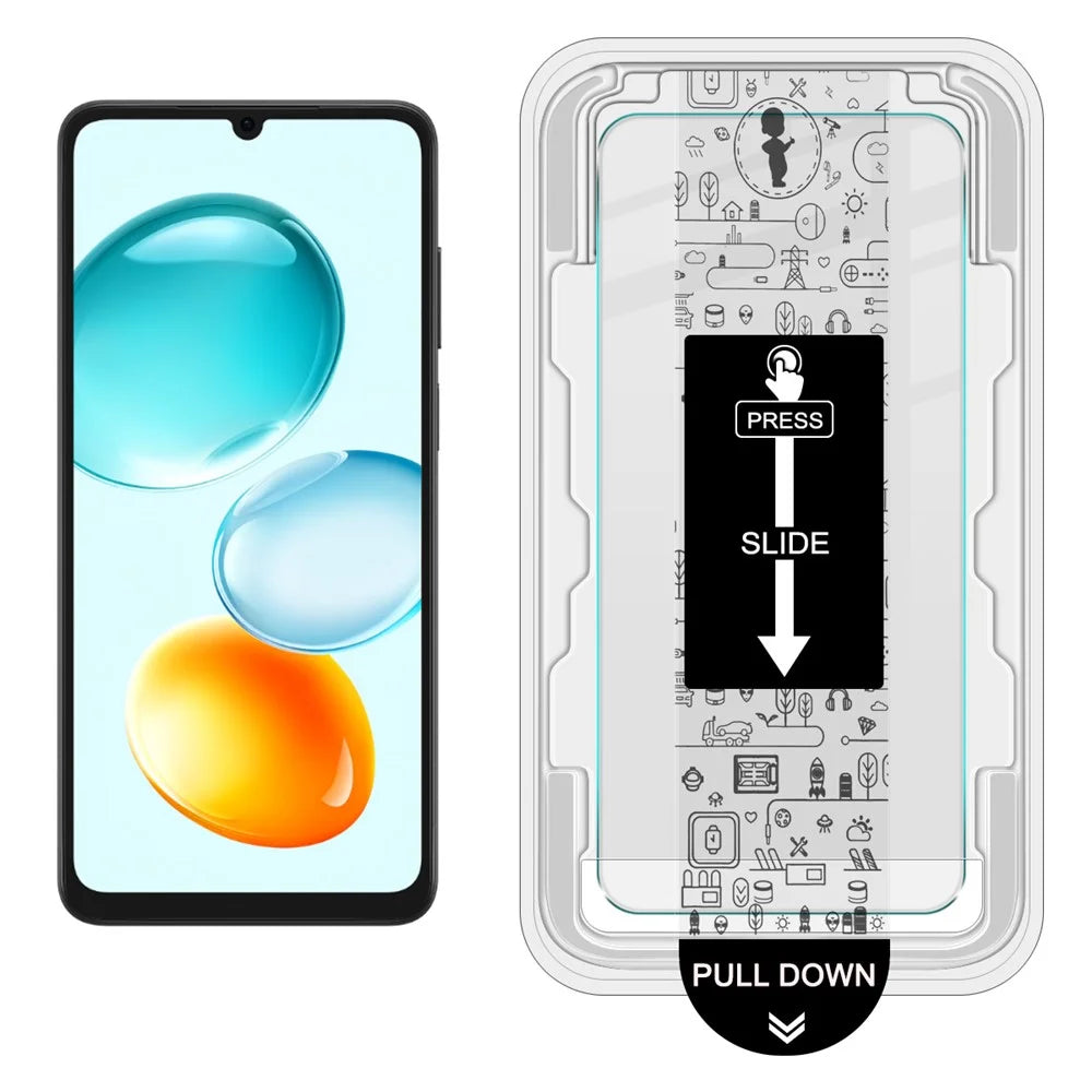 IMAK H Series For Honor Play11C 5G Tempered Glass Screen Protector Film with Dust-free Installation Tool - Transparent - 2