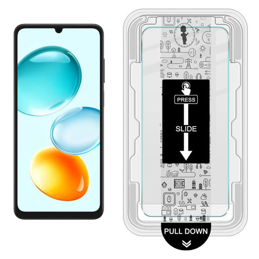IMAK H Series For Honor Play11C 5G Tempered Glass Screen Protector Film with Dust-free Installation Tool - Transparent - 2