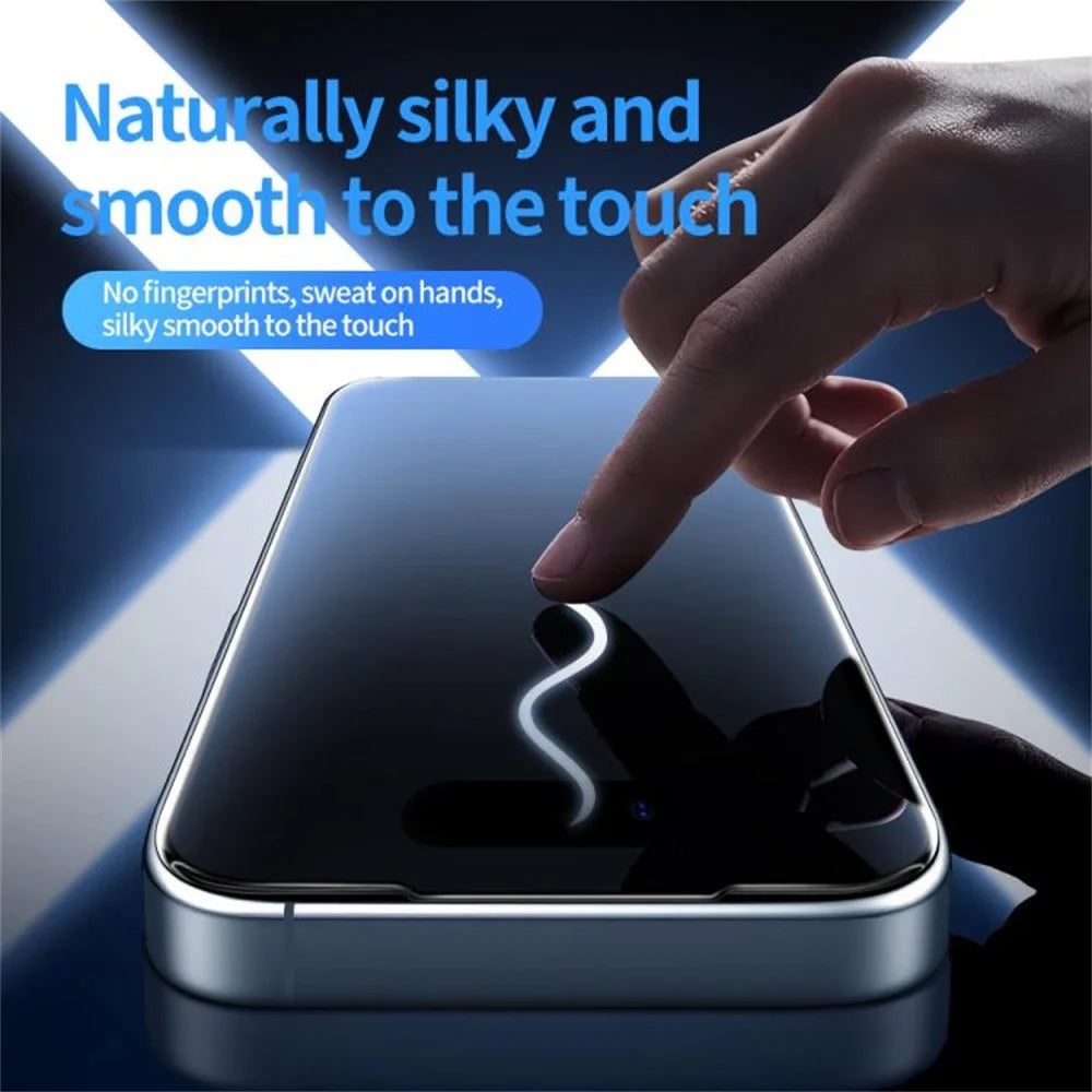DO AS YOU WISH For Motorola Edge 50 Fusion 5G Screen Protector Silk Printing Full Glue High Aluminum-silicon Glass Film - 3