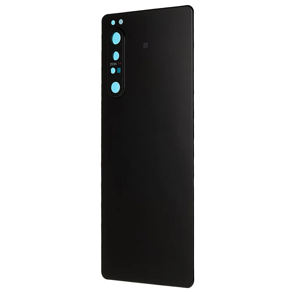 For Sony Xperia 1 II OEM Battery Housing with Adhesive Sticker + Camera Lens Cover - Black - 2