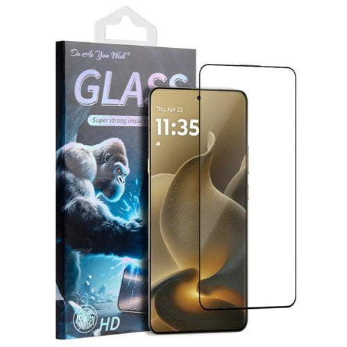 DO AS YOU WISH For Motorola Signature 5G Screen Protector Silk Printing Full Glue High Aluminum-silicon Glass Film - 1