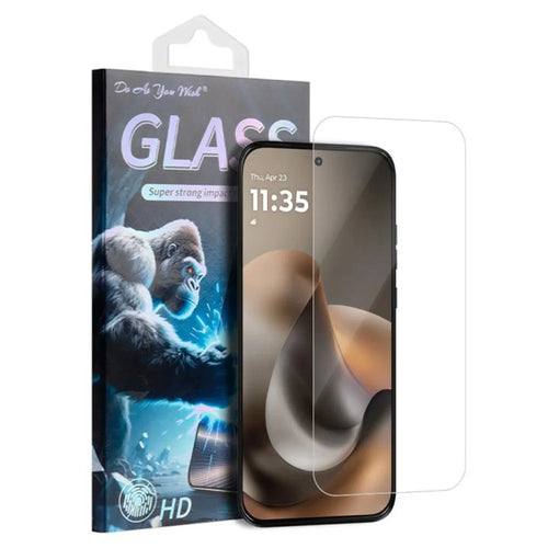 DO AS YOU WISH For Motorola Moto G77 5G  /  G67 5G Screen Protector 9H HD High Aluminum-silicon Glass Film - Transparent - 1