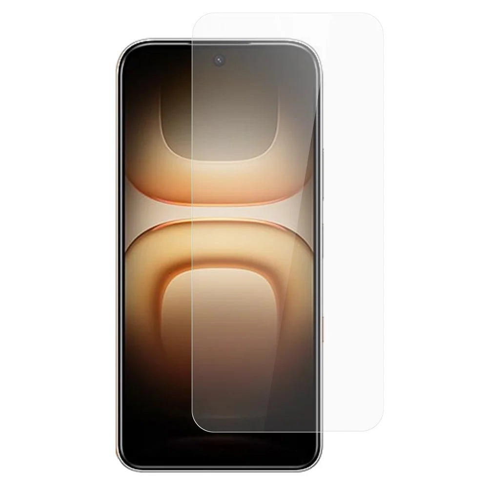 For Infinix Hot 70 Screen Protector 0.3mm Arc Edge Tempered Glass Film, Not Complete Coverage - Transparent - 1