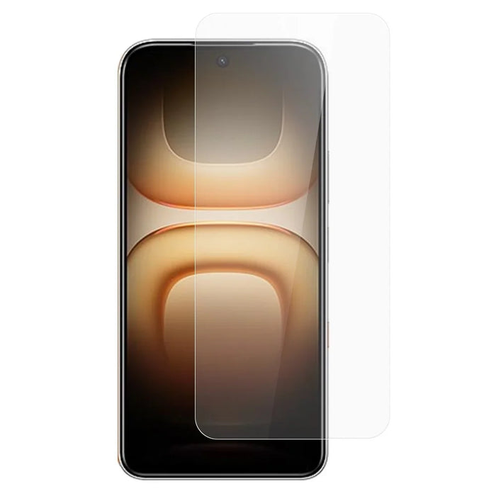For Infinix Hot 70 Screen Protector 0.3mm Arc Edge Tempered Glass Film, Not Complete Coverage - Transparent - 1