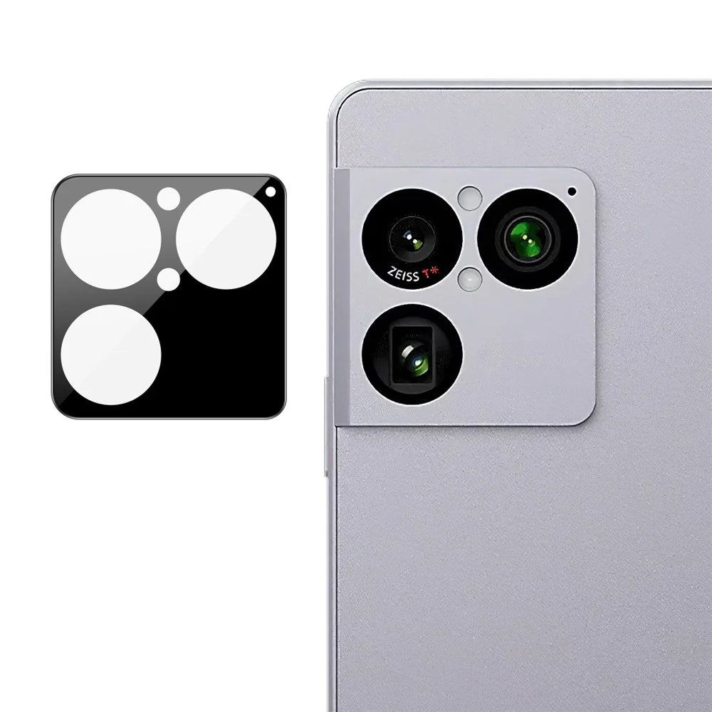 IMAK For Sony Xperia 1 VIII Camera Lens Protector Tempered Glass HD Clear Full Cover Lens Film - Black - 1