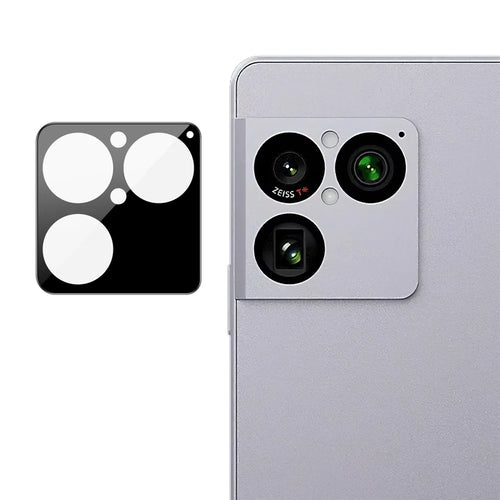 IMAK For Sony Xperia 1 VIII Camera Lens Protector Tempered Glass HD Clear Full Cover Lens Film - Black - 1