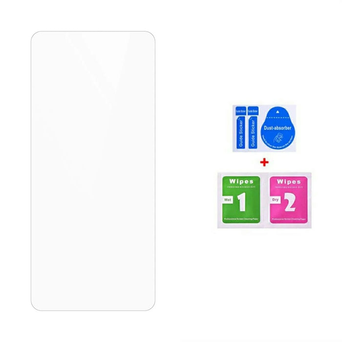 25Pcs For Samsung Galaxy S26 FE Screen Protector Full Glue Tempered Glass High Definition Film (NOT Complete Covering) (No Package, with Wipes Set, Dust-absorber, Guide Sticker) - Transparent - 2