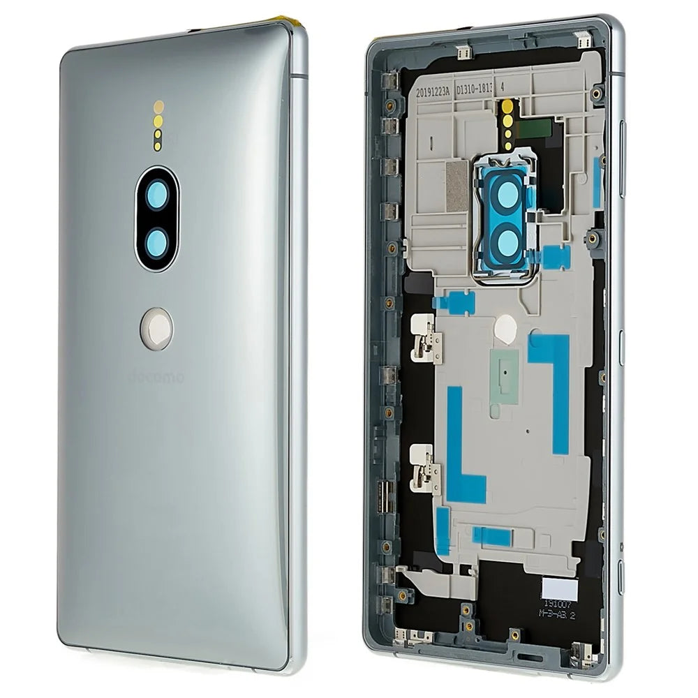 For Sony Xperia XZ2 Premium OEM Battery Door Cover Replacement Part - Silver - 1