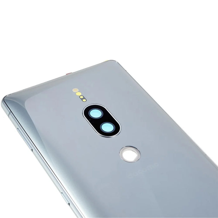 For Sony Xperia XZ2 Premium OEM Battery Door Cover Replacement Part - Silver - 6