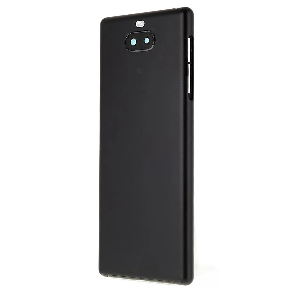 For Sony Xperia 10 OEM Battery Door Cover Replacement Part - Black - 2