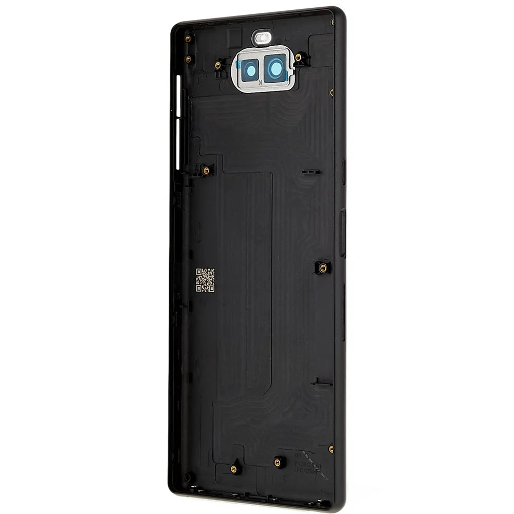 For Sony Xperia 10 OEM Battery Door Cover Replacement Part - Black - 3