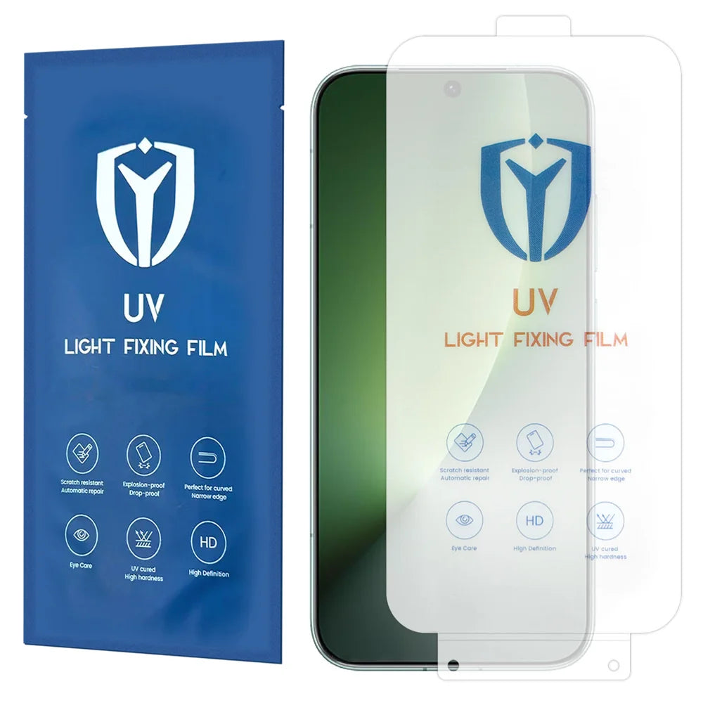 For Honor Magic8 5G PET Screen Protector Full Coverage Full Glue UV Film - Transparent - 1