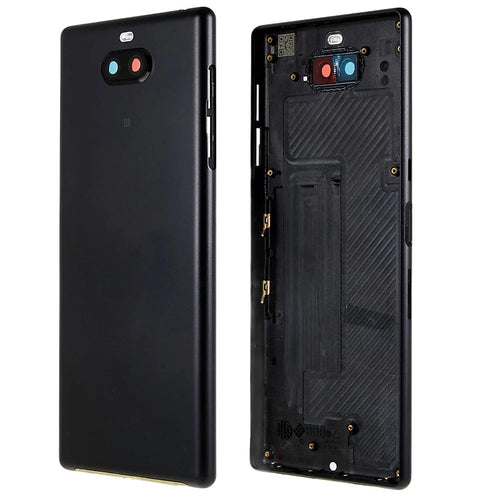For Sony Xperia 10 Plus OEM Battery Door Cover Replacement Part - Black - 1