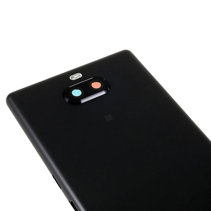 For Sony Xperia 10 Plus OEM Battery Door Cover Replacement Part - Black - 6