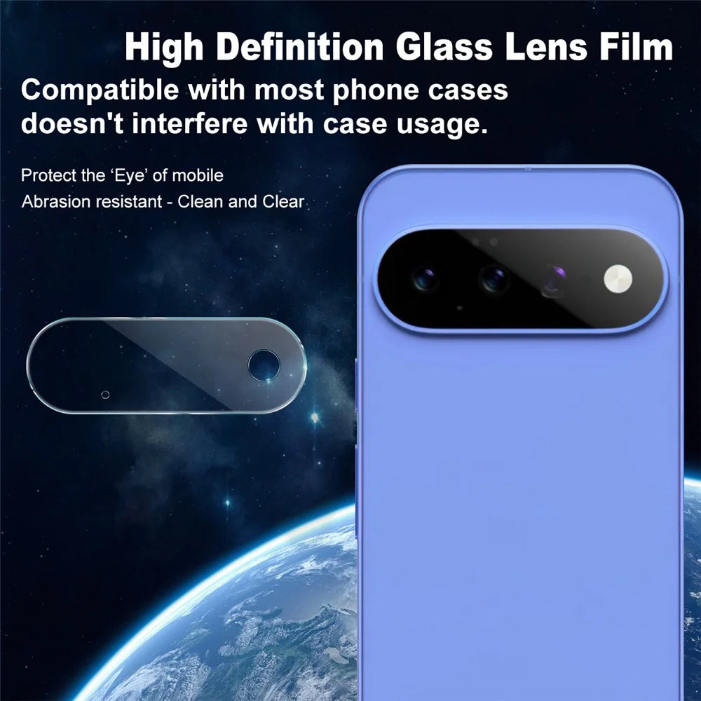 IMAK For Google Pixel 11 Camera Lens Protector Slim Tempered Glass Full Coverage Lens Film - Transparent - 2