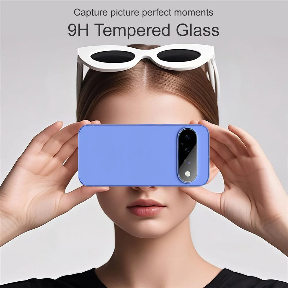 IMAK For Google Pixel 11 Camera Lens Protector Slim Tempered Glass Full Coverage Lens Film - Transparent - 3