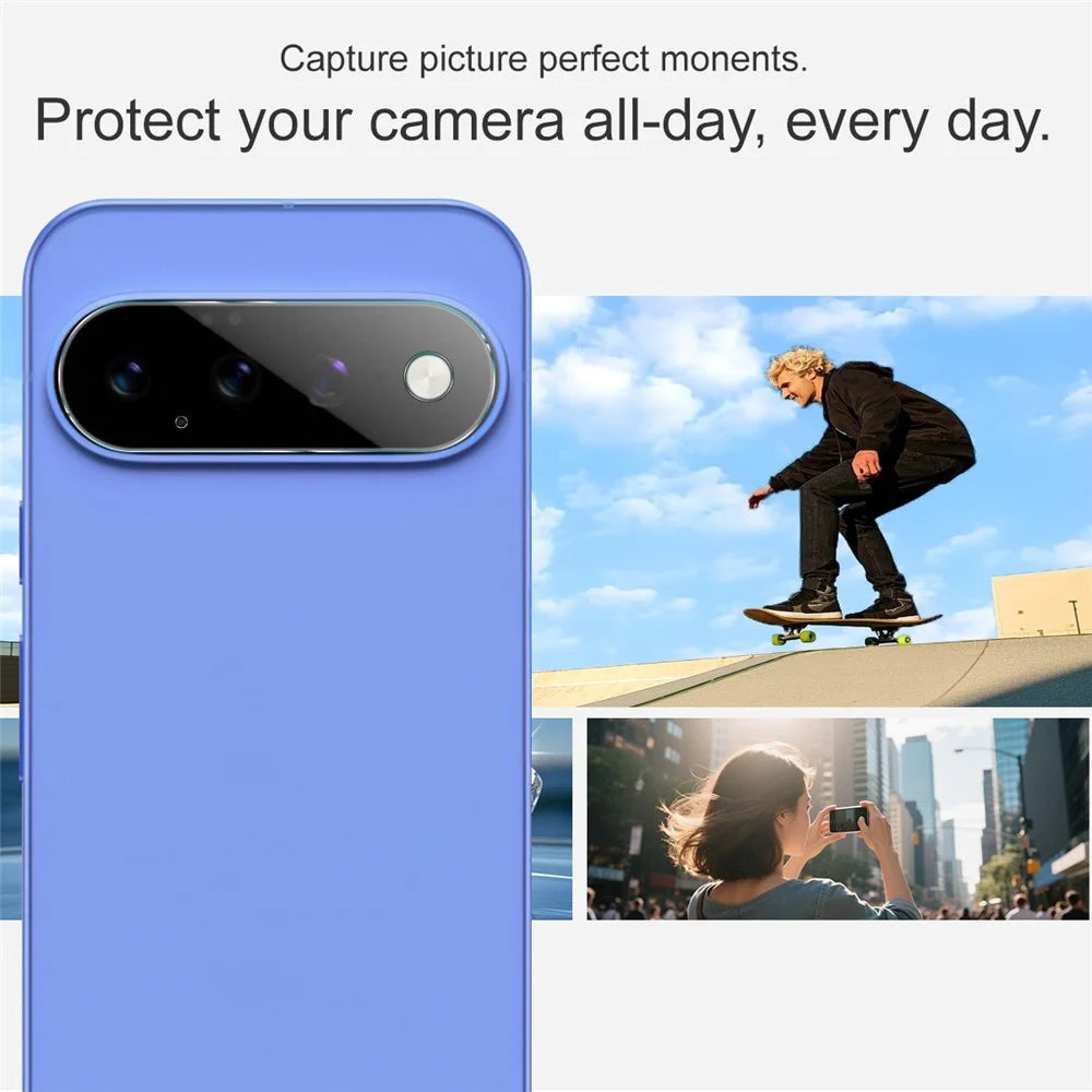 IMAK For Google Pixel 11 Camera Lens Protector Slim Tempered Glass Full Coverage Lens Film - Transparent - 5
