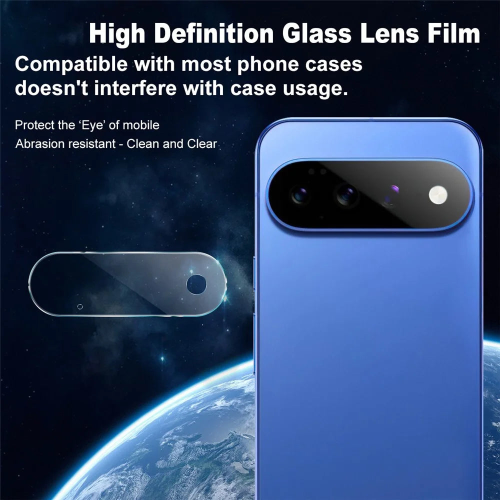 IMAK For Google Pixel 11 Pro XL Camera Lens Protector Slim Tempered Glass Full Coverage Lens Film - Transparent - 2