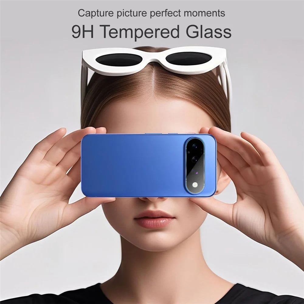 IMAK For Google Pixel 11 Pro XL Camera Lens Protector Slim Tempered Glass Full Coverage Lens Film - Transparent - 3