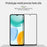 MOFI for Honor Play 70C 4G Screen Protector 9H Full Glue Full Coverage High Aluminum-Silicon Glass Film - Black - 3