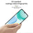 MOFI for Honor Play 70C 4G Screen Protector 9H Full Glue Full Coverage High Aluminum-Silicon Glass Film - Black - 4
