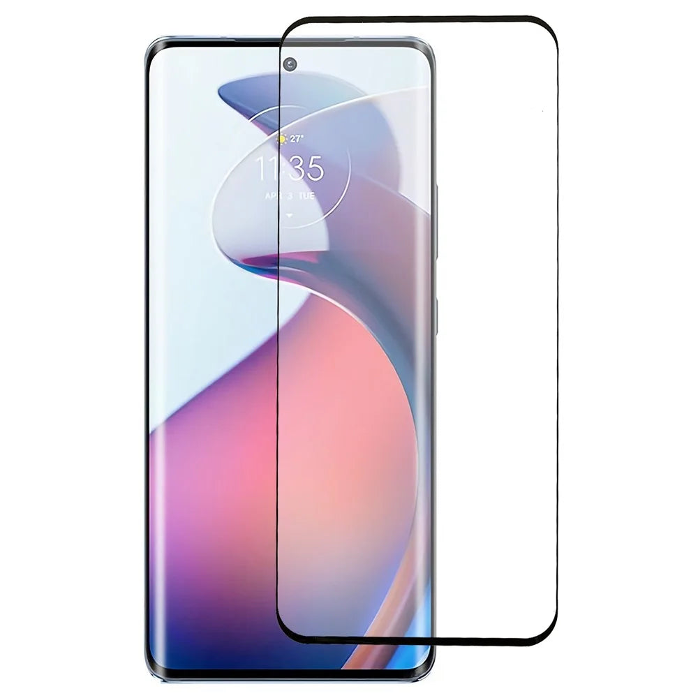 For Motorola Edge 40 Pro / Moto X40 5G Complete Covering Side Glue HD 3D Curved Screen Protector Anti-explosion Tempered Glass Protective Film - 1