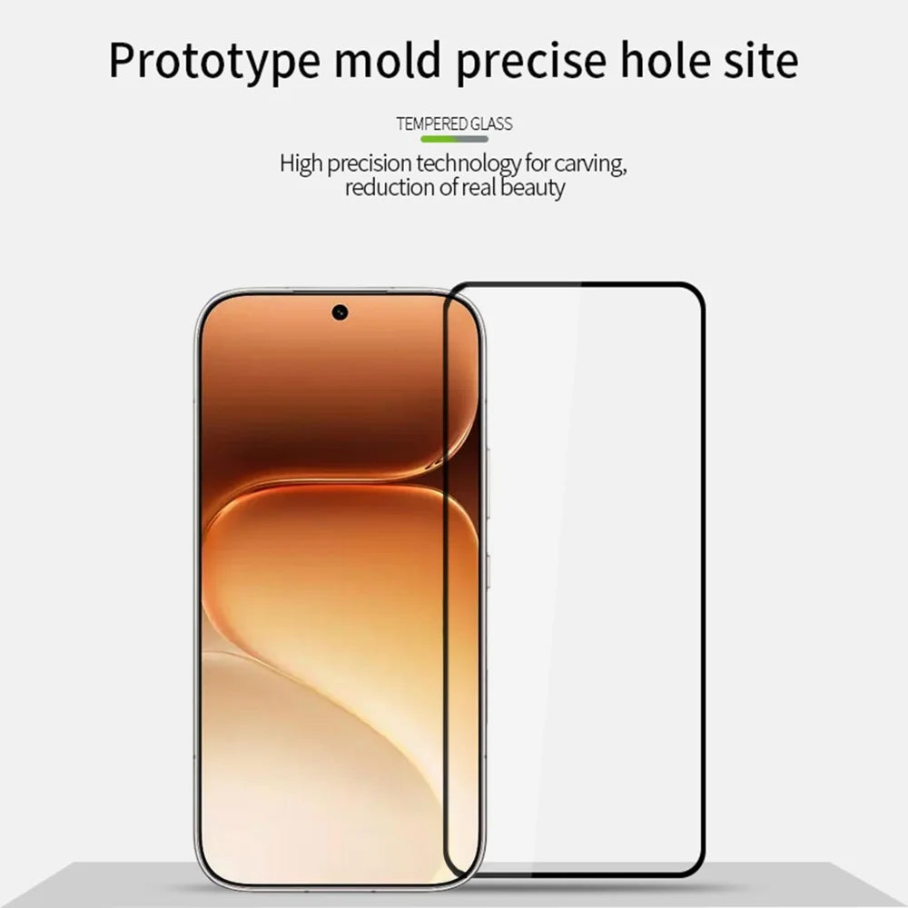 PINWUYO for Honor 600 Pro 5G / Honor 600 5G Tempered Glass Film  JK Series-2 9H Full Glue Full Screen Protector - Black - 3
